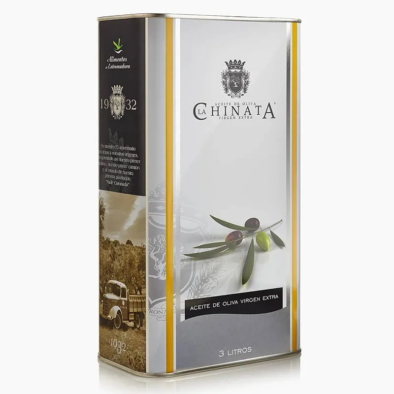 Aceite de Oliva Virgen Extra LA CHINATA Lata 3 litros