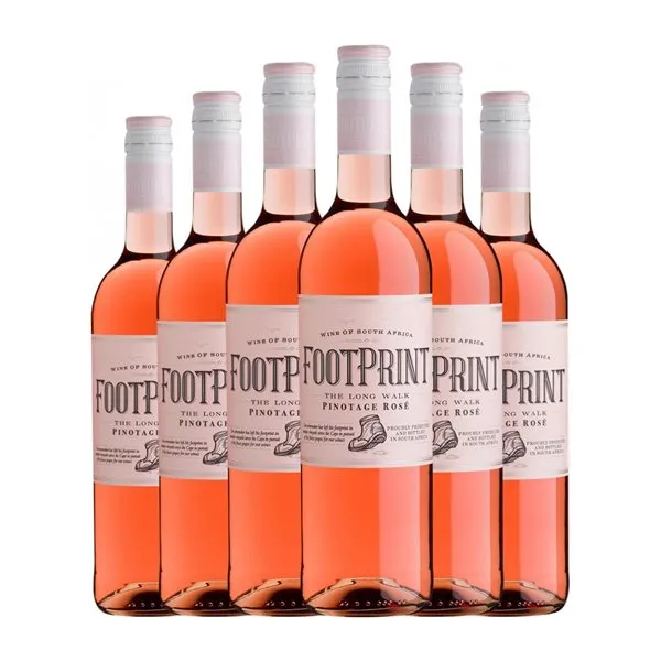 African Pride Footprint Western Cape Rosé — Rosado 75 cl Vino Rosado (Caja de 6 unidades)