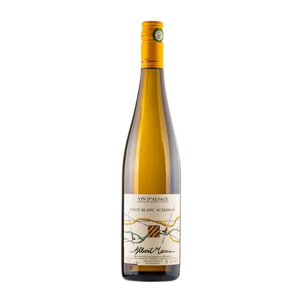 Albert Mann Pinot Blanc Auxerrois Alsace 75 cl Vino Blanco (Caja de 3 unidades)