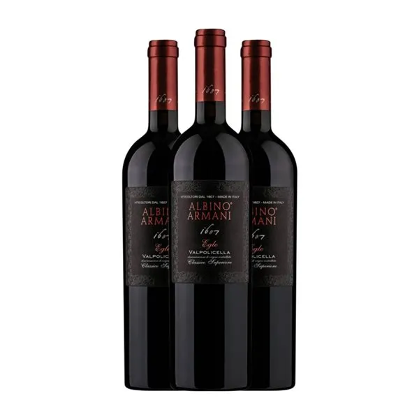 Albino Armani Egle Valpolicella Superiore — Superior 75 cl Vino Tinto (Caja de 3 unidades)