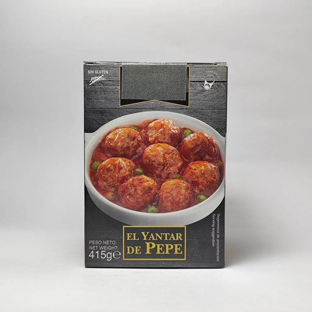 Albóndigas Guisadas El Yantar de Pepe