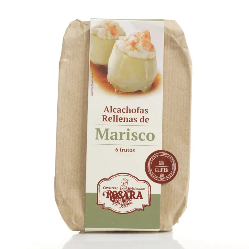 Alcachofas Rellenas de Marisco