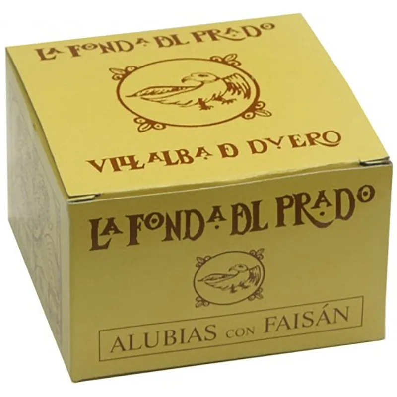 ALUBIAS CON FAISÁN 400g La Fonda del Prado