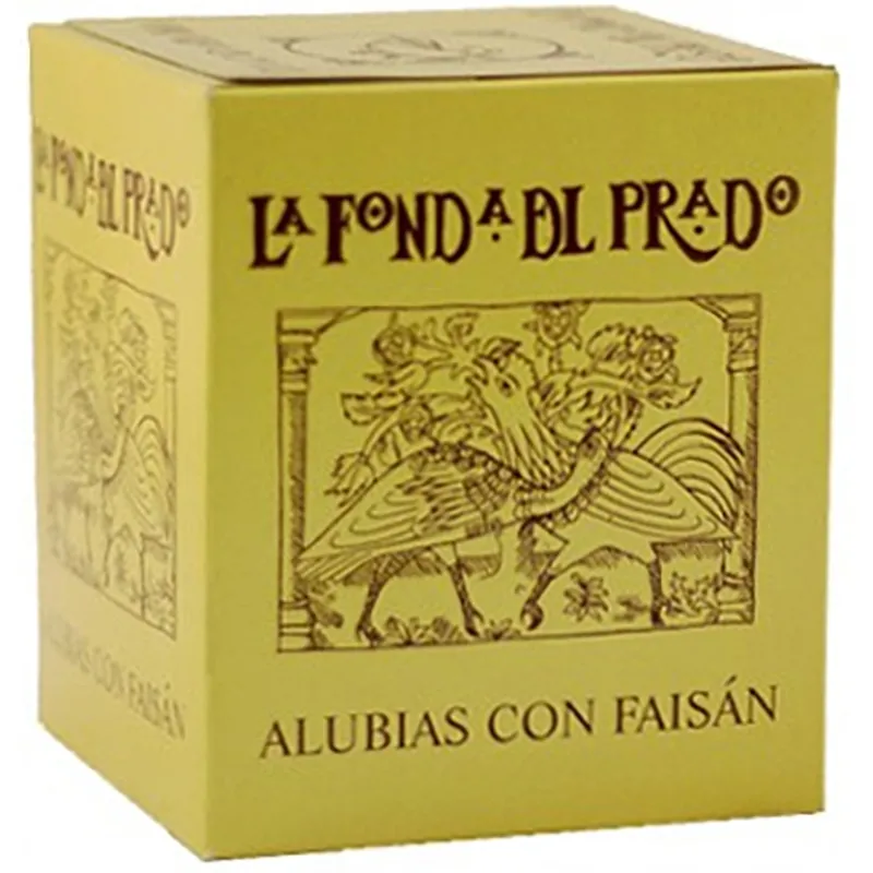 ALUBIAS CON FAISÁN 850g La Fonda del Prado