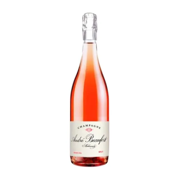 André Beaufort Ambonnay Pinot Negro Champagne Grand Cru, Rosé — Rosado Eco — Ecológico 75 cl Espumoso Rosado