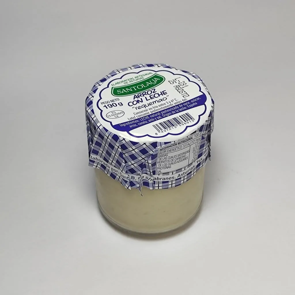 Arroz con Leche ‘Requemao’ Santolaya