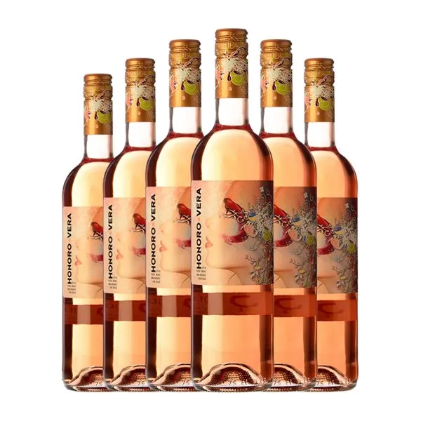 Ateca Honoro Vera Jumilla Joven 75 cl Vino Rosado (Caja de 6 unidades)