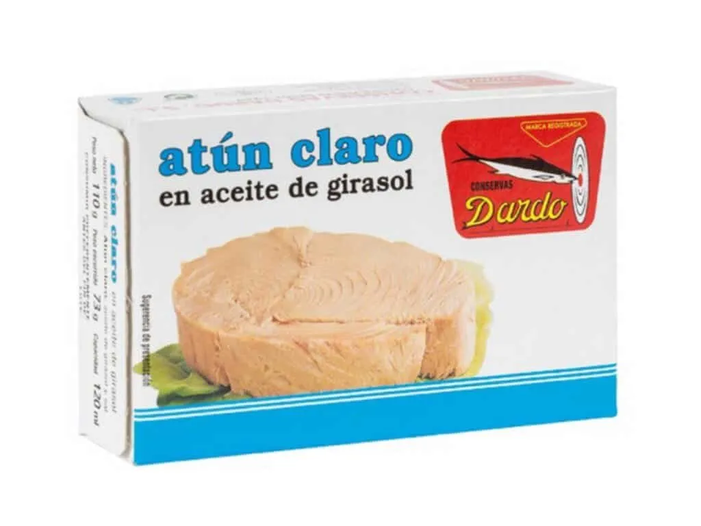 Atún Claro en Aceite de Girasol Conservas Dardo