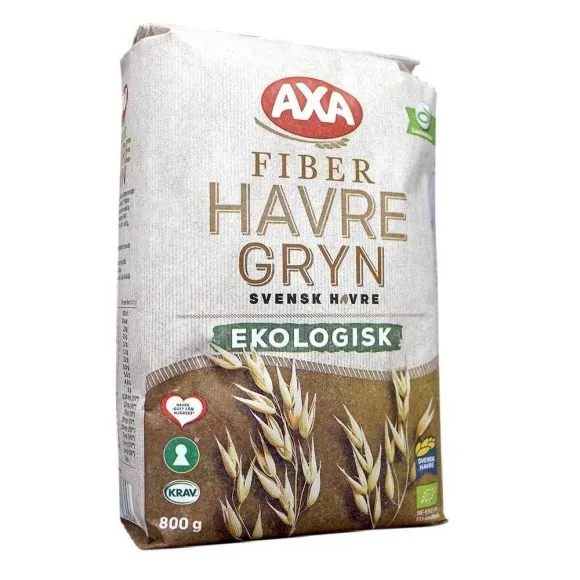 Axa Fiber Havregryn Ekologisk / Avena Enriquecida Fibra Ecológica 800g