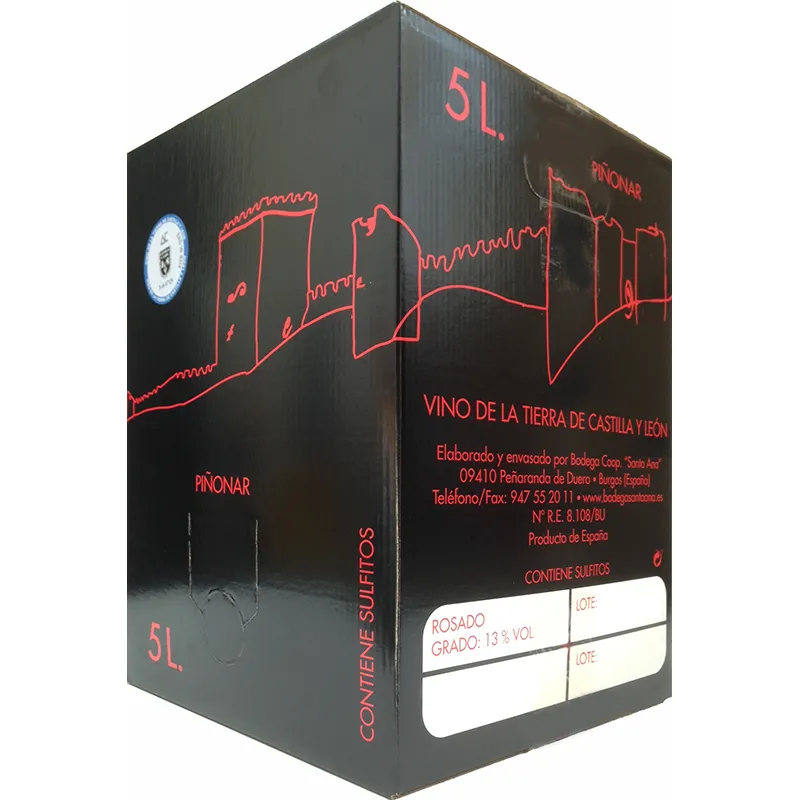 Bag in Box PIÑONAR ROSADO Castillo de Peñaranda 5L