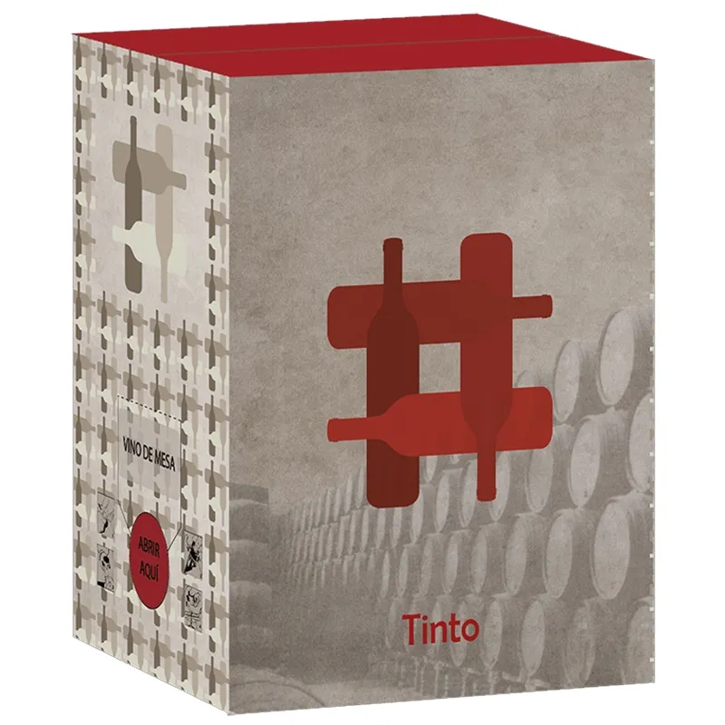 Bag in Box TINTO Rueda 15L Cuatro Rayas