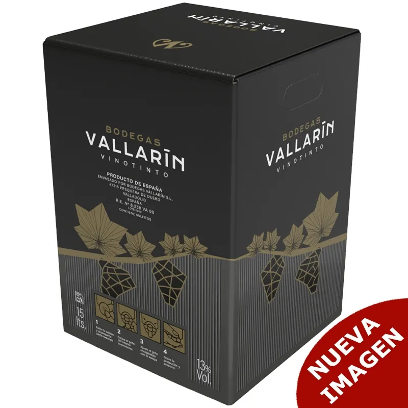 Bag in Box VALLARÍN Tinto Roble 15L (Pesquera de Duero)