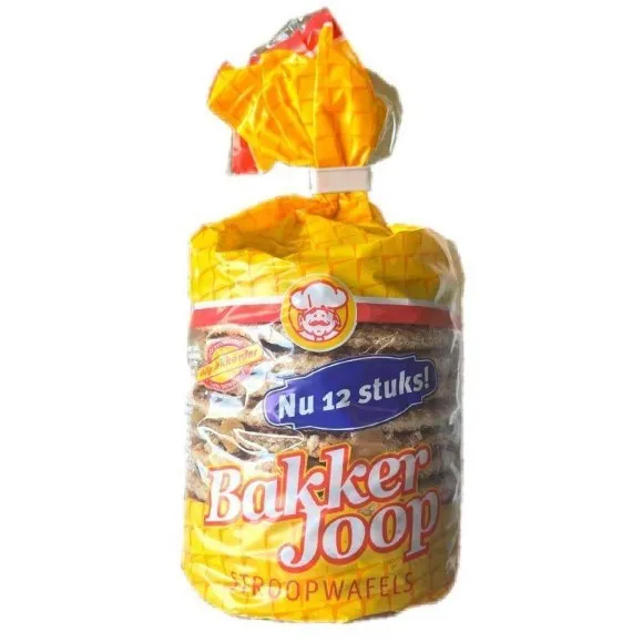 Bakker Joop Stroopwafels / Galletas de Gofre 378g