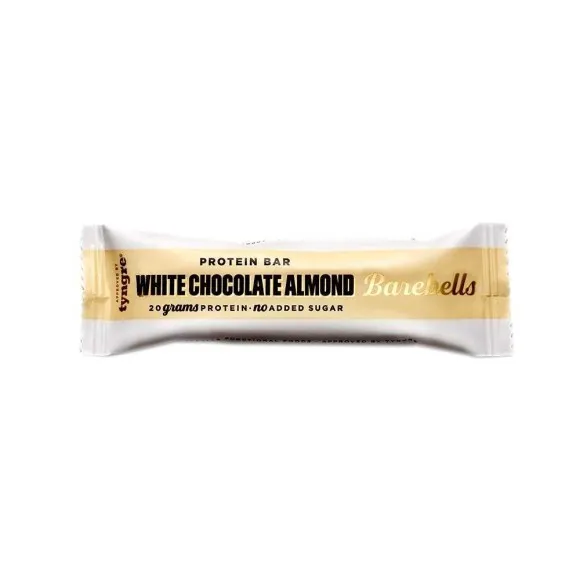 Barebells White Chocolate Almond Protein Bar / Barrita de proteínas de Chocolate Blanco y Almendras 55g