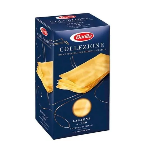 Barilla Collezione Lasagne Bolognesi / Placas de Lasaña x20 500g