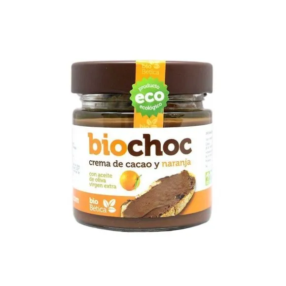 Biobética Biochoc Crema de Cacao y Naranja 200g