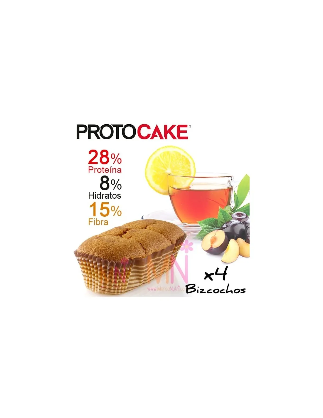 Bizcochos keto PROTOCAKE (4x45g)