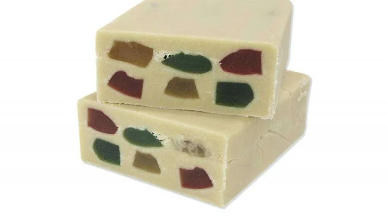 Turrón Fruta, Bloque 6 Kg.