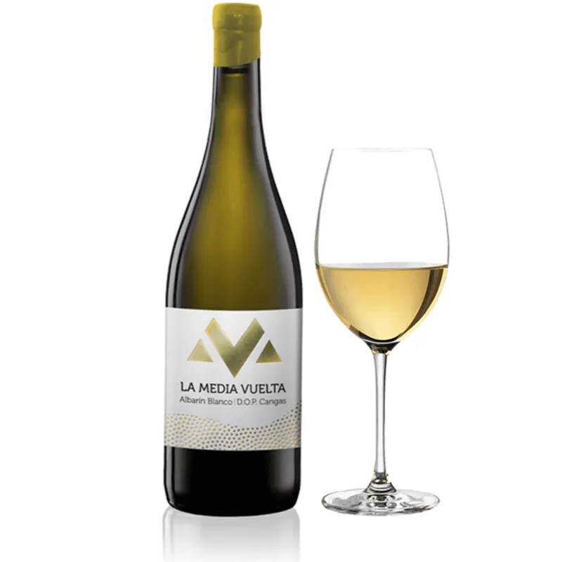La Media Vuelta Albarín Blanco DO Cangas Las Danzas