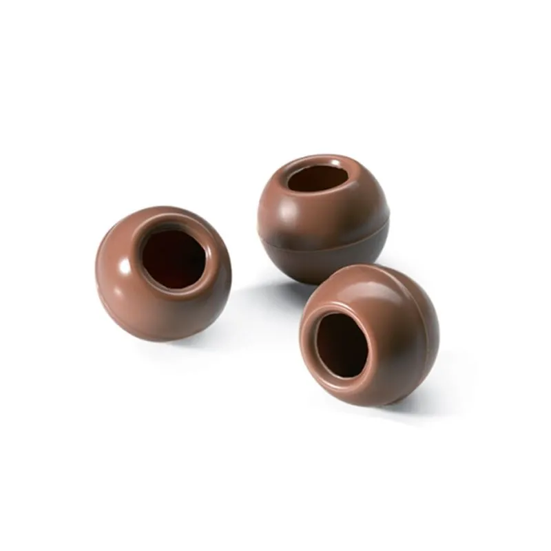 Bolas Huecas Chocolate Leche D 25Mm - 504Uds