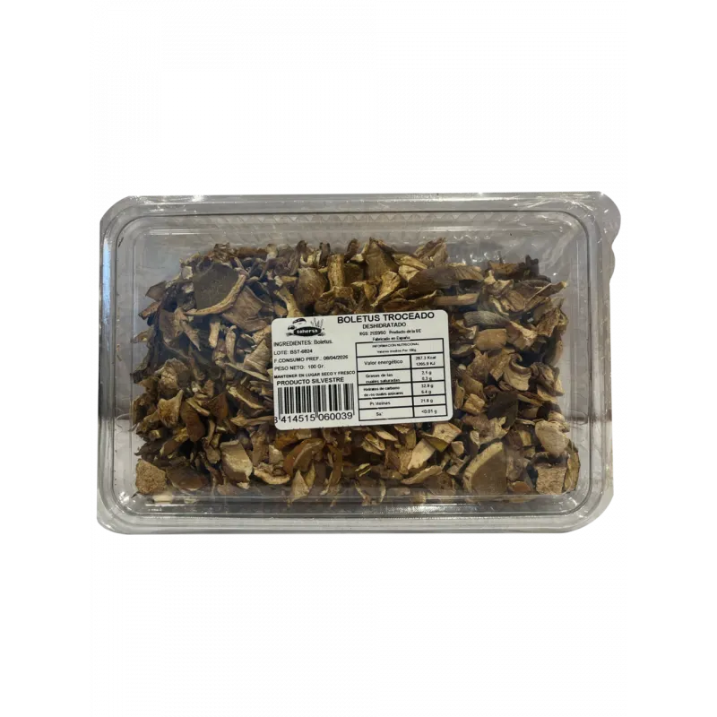 Boletus deshidratado troceado 100gr