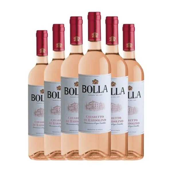 Bolla Chiaretto Bardolino 75 cl Vino Rosado (Caja de 6 unidades)