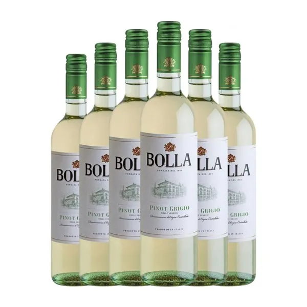 Bolla Pinot Gris Delle Venezie 75 cl Espumoso Blanco (Caja de 6 unidades)