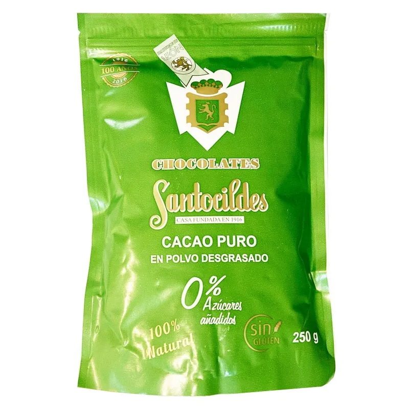 Cacao puro en polvo 100% cacao 200g