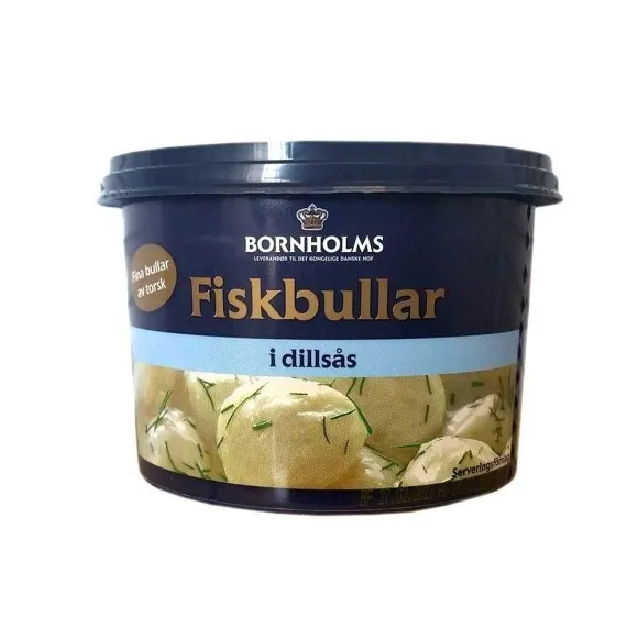Bornholms Fiskbullar Dillsås / Albóndigas Pescado en Salsa de Eneldo 375g