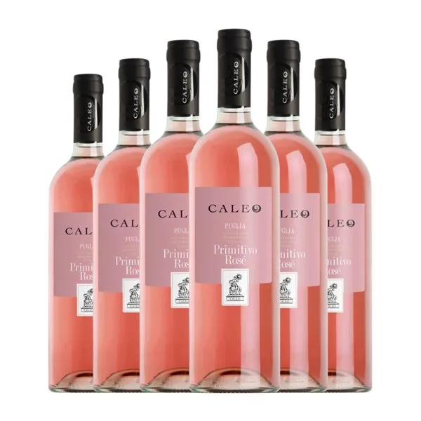 Botter Carlo Caleo Primitivo Puglia Rosé — Rosado 75 cl Vino Rosado (Caja de 6 unidades)