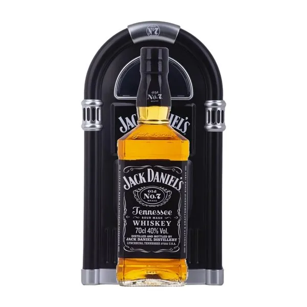 Whisky Bourbon Jack Daniel's Old Nº 7 Jukebox Radio Case Edición Limitada 70 cl