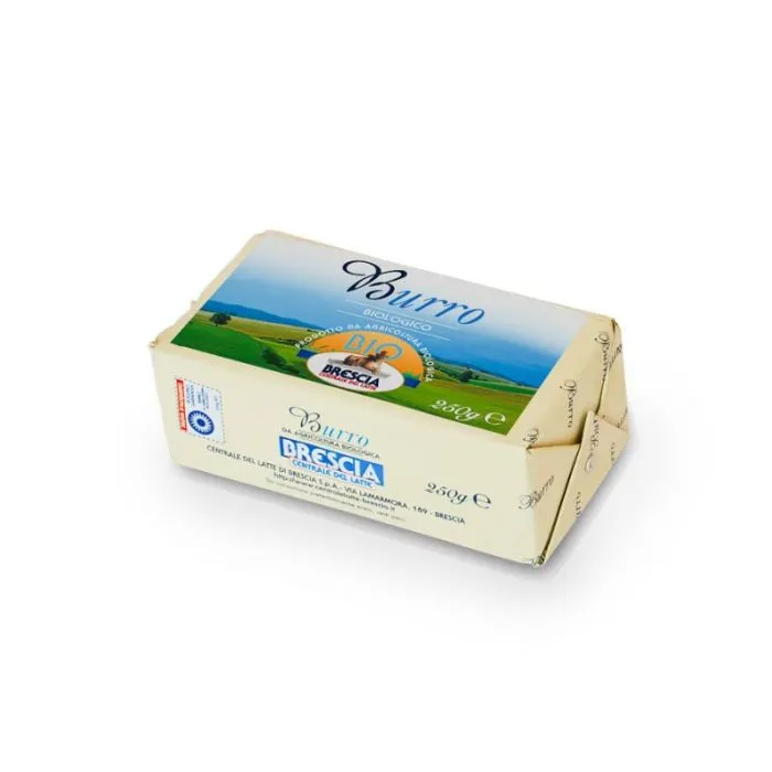 Mantequilla ecológica Centrale del latte Brescia 250g