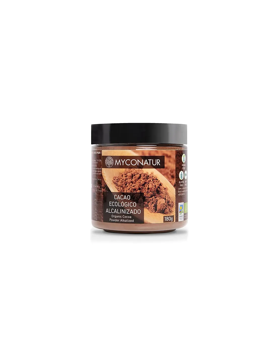 Cacao Puro desgrasado Ecológico 180g