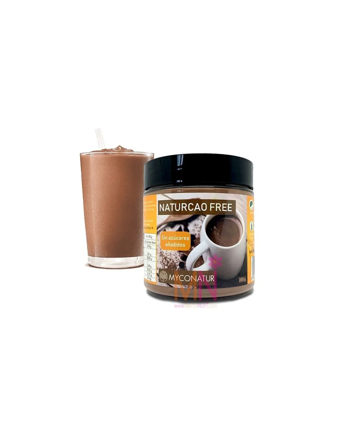 Cacao soluble sin azúcar NATURCAO FREE 250g