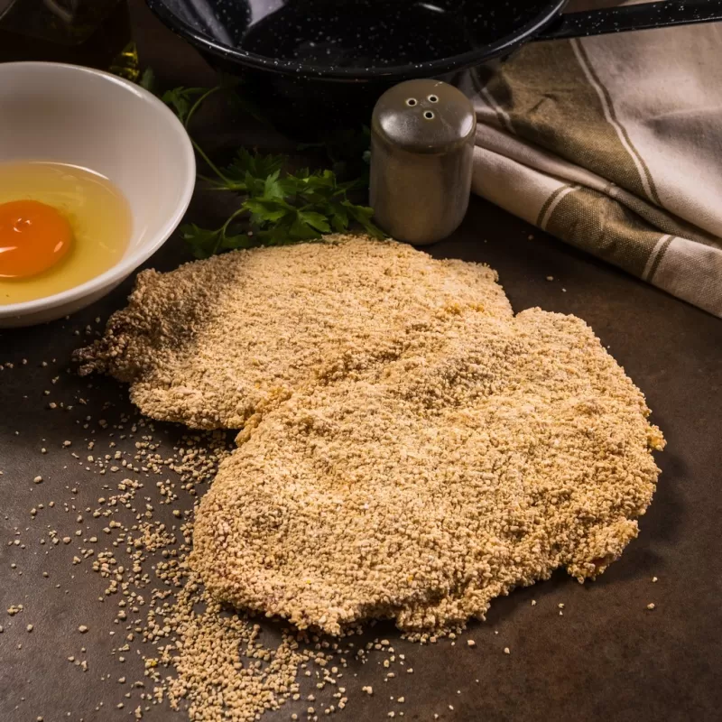 SURTIDO DE CACHOPOS DE GOCHU TIERRA ASTUR CON QUESOS D.O.P.