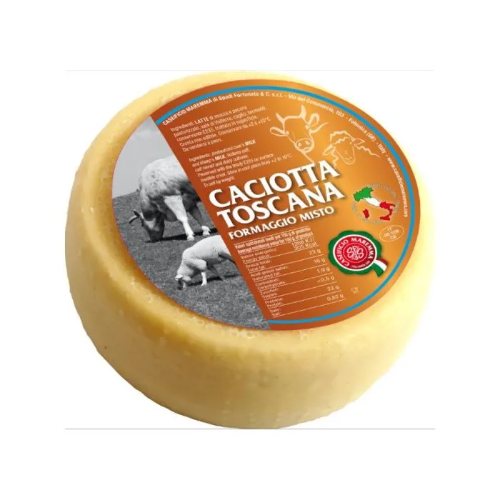Leche mixta Dolce Maremma Caciotta 1,3 Kg