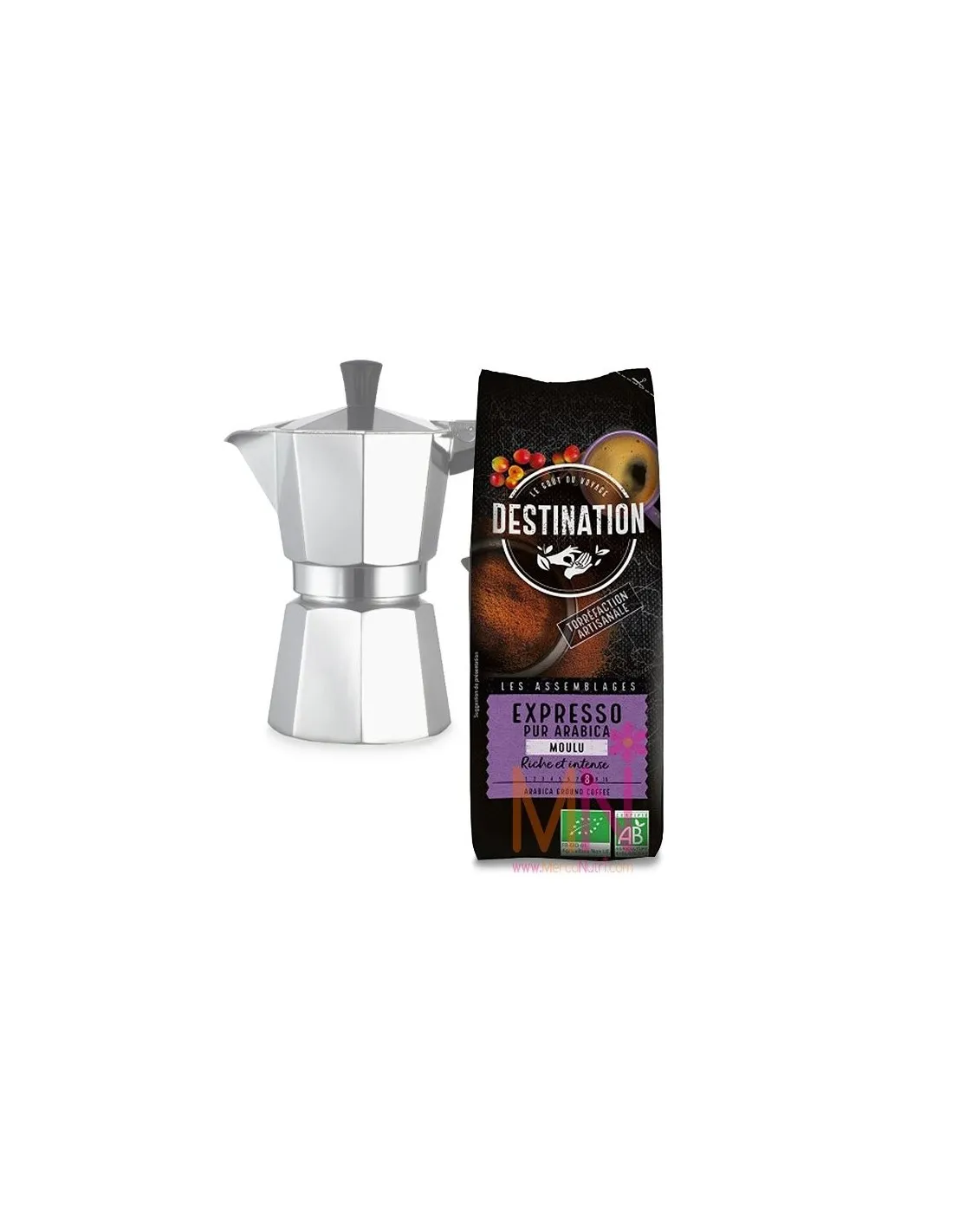 Café Expreso molido puro Arábica Ecológico 250g