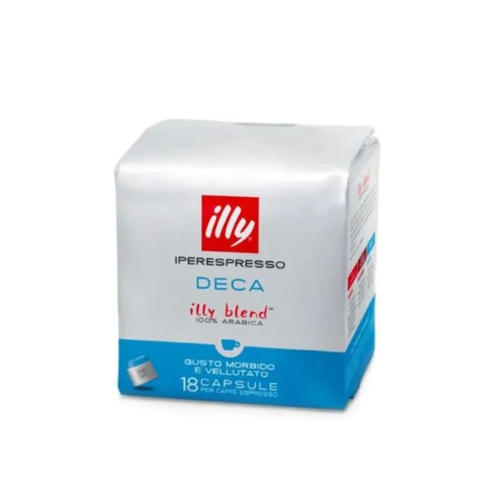 Illy Iperespresso cápsulas de café descafeinado 18 piezas