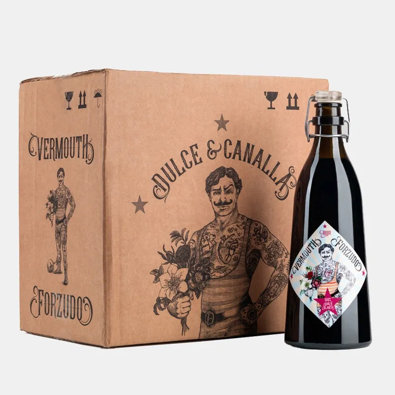 Caja 6 botellas Vermouth Rojo