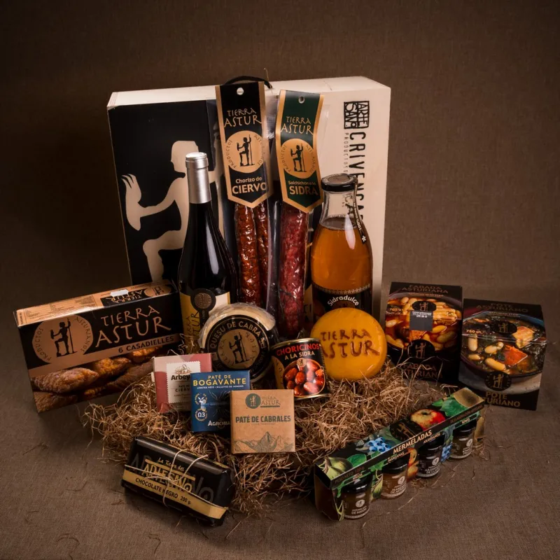 CAJA GOURMET SABORES TIERRA ASTUR