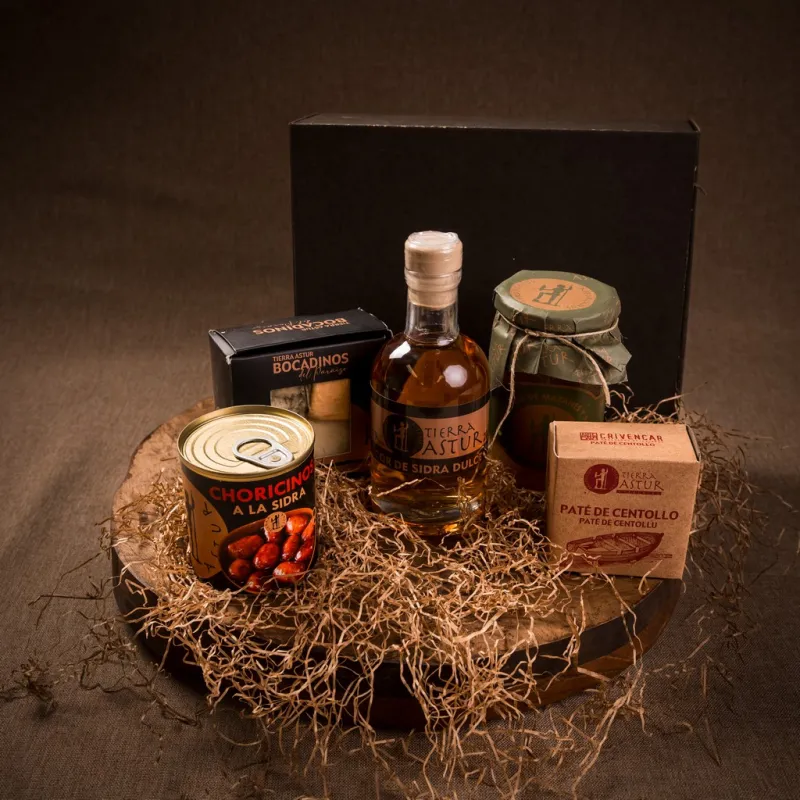 CAJA REGALO PICOTEO TIERRA ASTUR