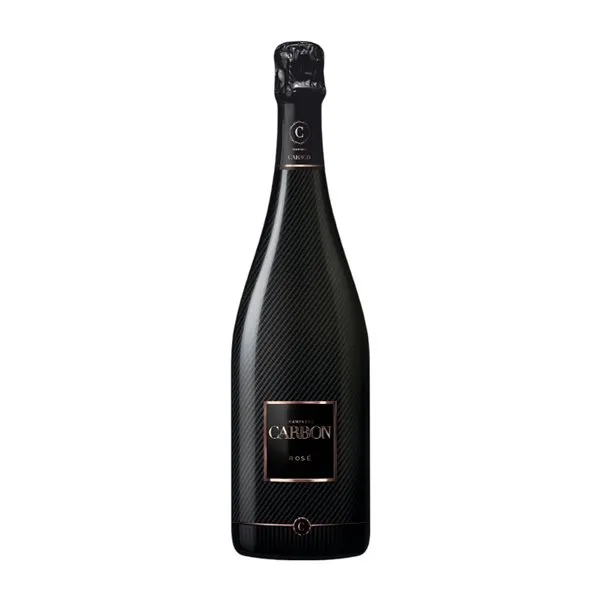 Carbon Fiber Fibra de Carbono Champagne Rosé — Rosado Botella Magnum 1,5 L Espumoso Rosado
