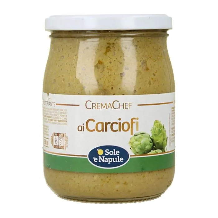 Crema de alcachofa O sole e Napule 540g