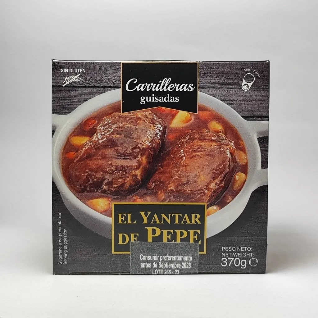 Carrilleras Guisadas El Yantar de Pepe
