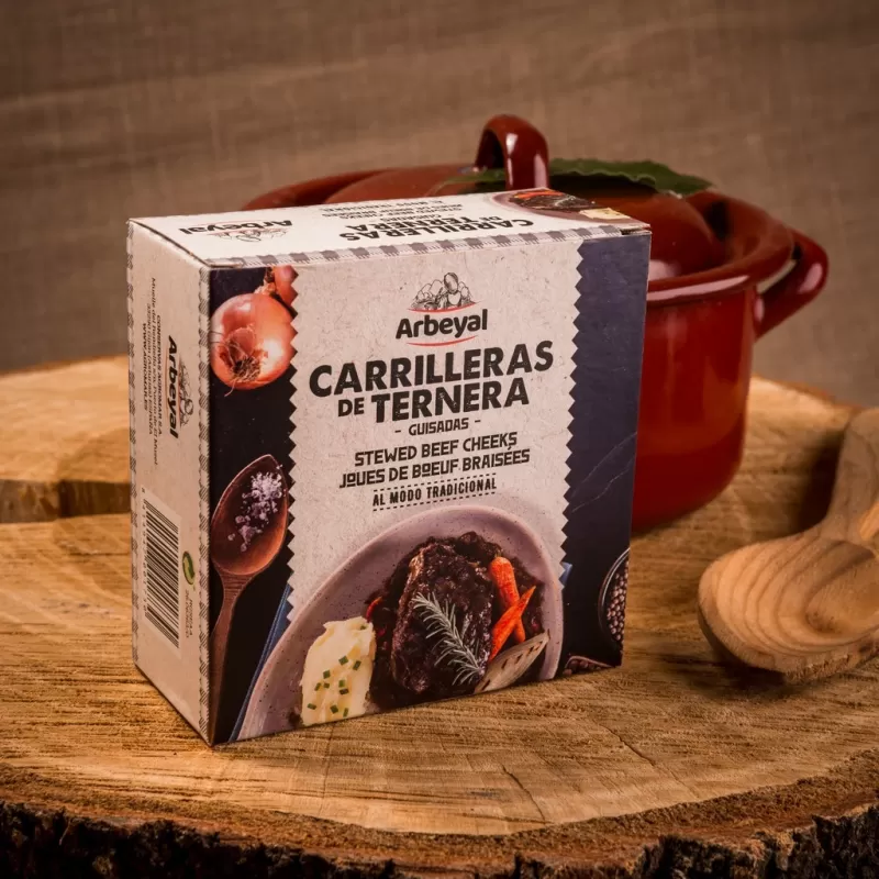 CARRILLERAS DE TERNERA GUISADA (280 GRS)
