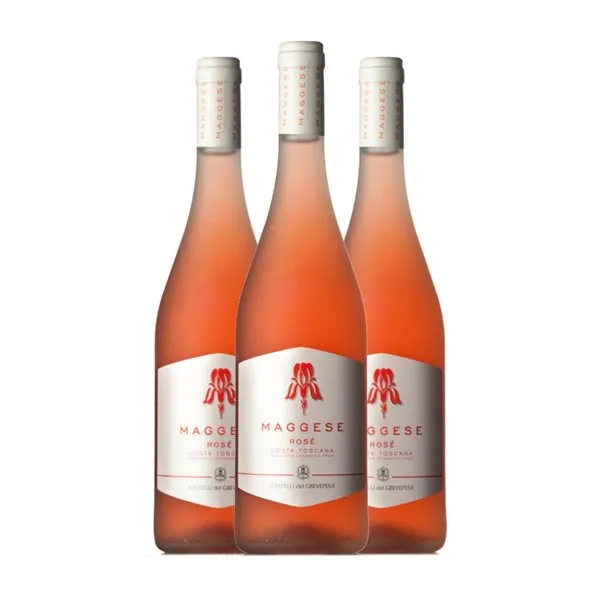 Castelli del Grevepesa Maggese Sangiovese Costa Toscana 75 cl Vino Rosado (Caja de 3 unidades)