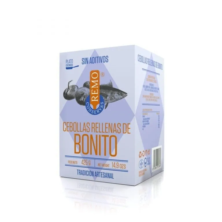Cebollas rellenas de Bonito 430g REMO