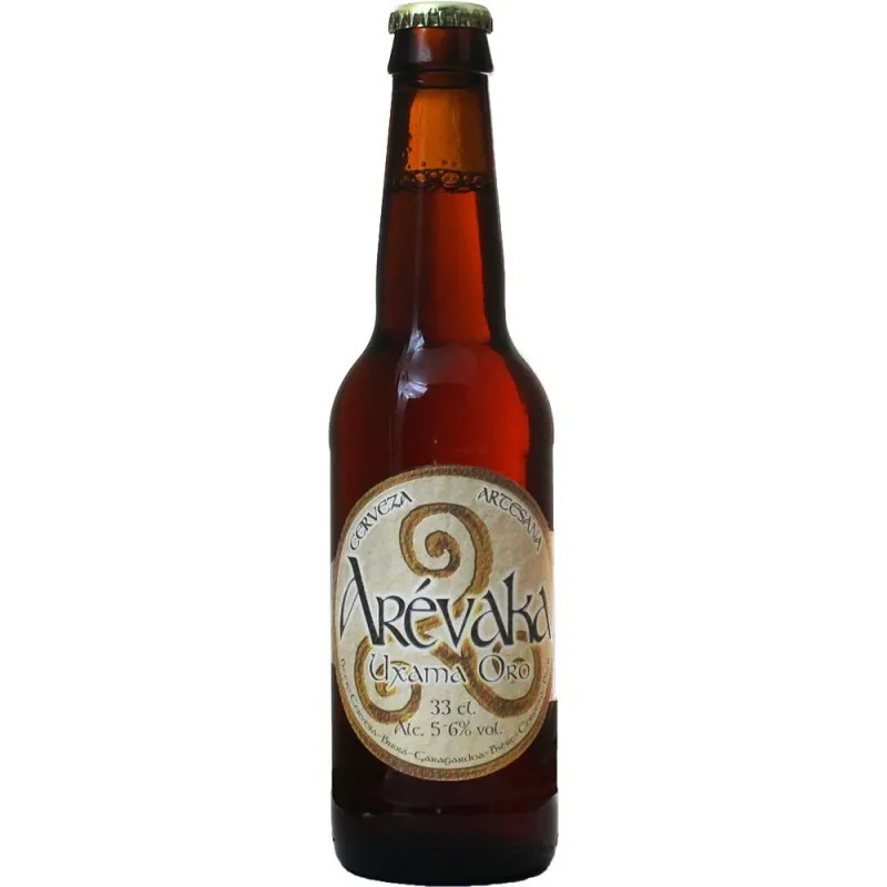 Cerveza Arevaka Uxama Oro