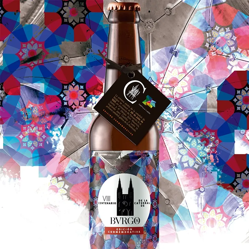 CERVEZA VIRTUS VIII Centenario Catedral de Burgos