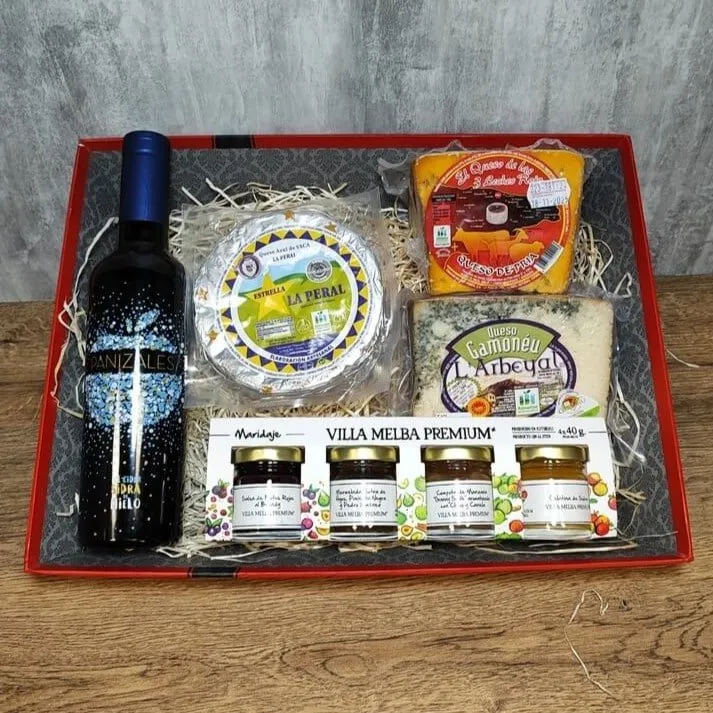 Lote Quesos de Carácter y Sidra de Hielo